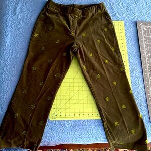 Froggy corduroy pants